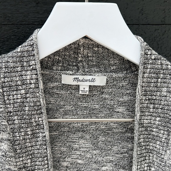 NWOT Madewell super soft gray cardigan size small - Picture 2 of 6